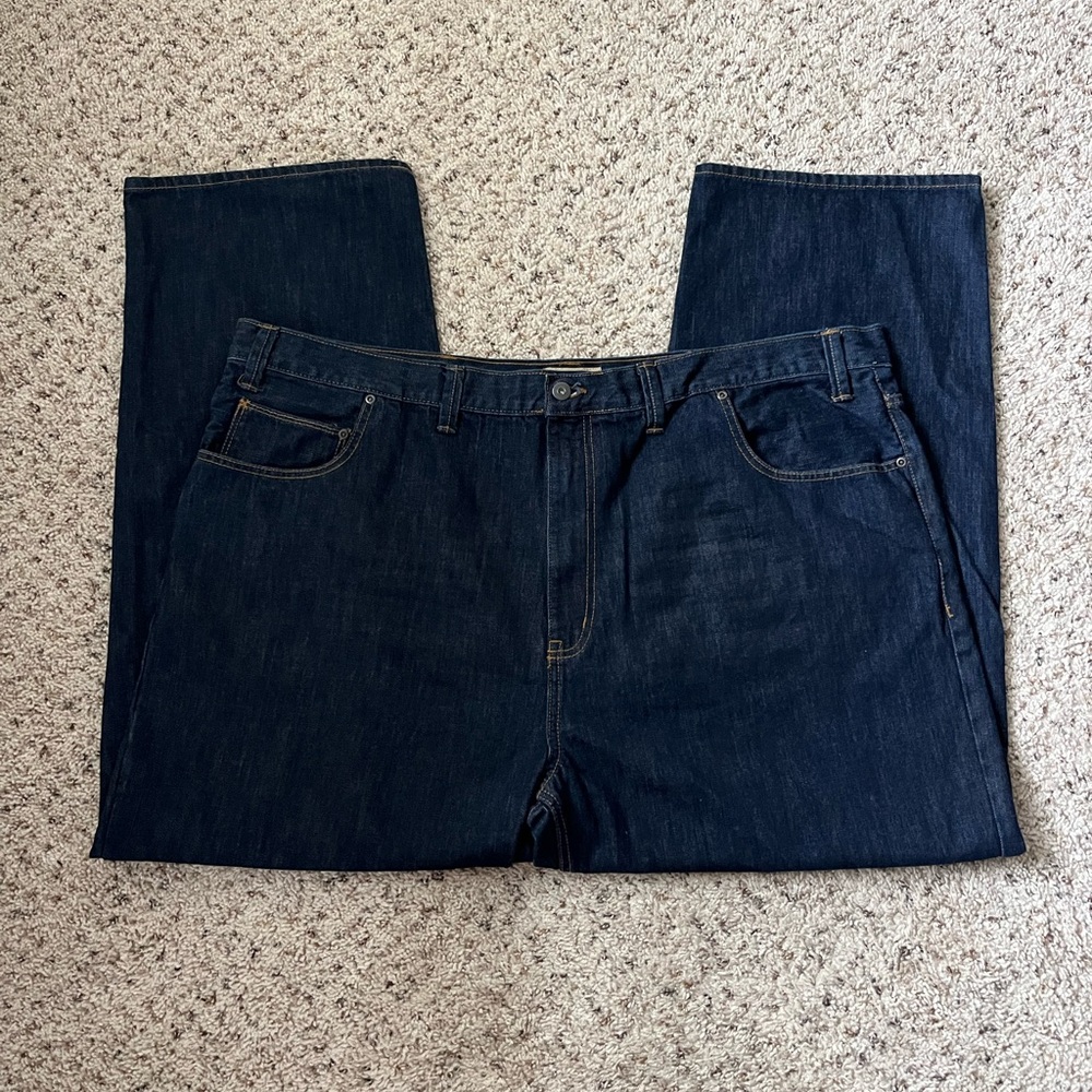 The Foundry Supply Co Big & Tall Jeans | Waist 48 | 100% Cotton | Relaxed Fit - Picture 11 of 14
